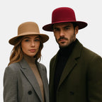 Chapeau Fedora Coton Calotte Ronde Bord Plat Unisexe La Boutique du Chapeau