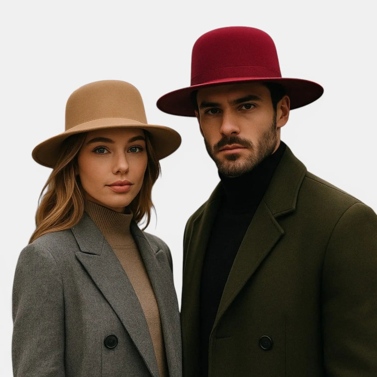 Chapeau Fedora Coton Calotte Ronde Bord Plat Unisexe La Boutique du Chapeau