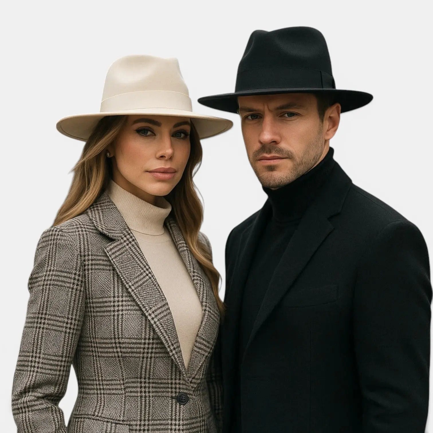 Chapeau Fedora Coton Structuré Ruban Coordonné Unisexe La Boutique du Chapeau