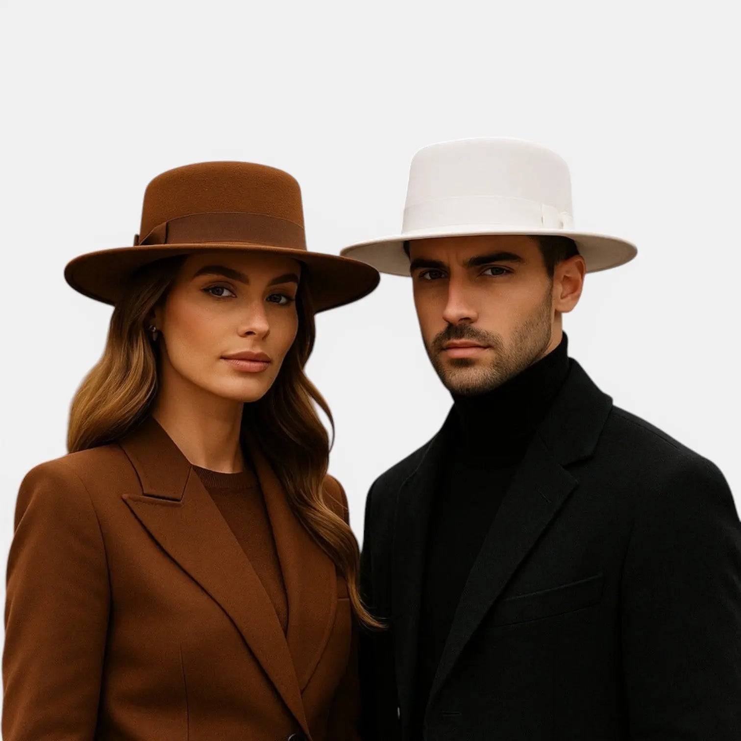 Chapeau Fedora Laine Bord Large Unisexe