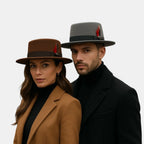 Chapeau Fedora Laine à Plume Unisexe La Boutique du Chapeau