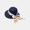 Chapeau Paille Bord Large Ruban Fleuri Femme La Boutique du Chapeau