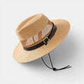 Chapeau Panama Paille Aéré Cordon Homme La Boutique du Chapeau