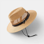 Chapeau Panama Paille Aéré Cordon Homme La Boutique du Chapeau