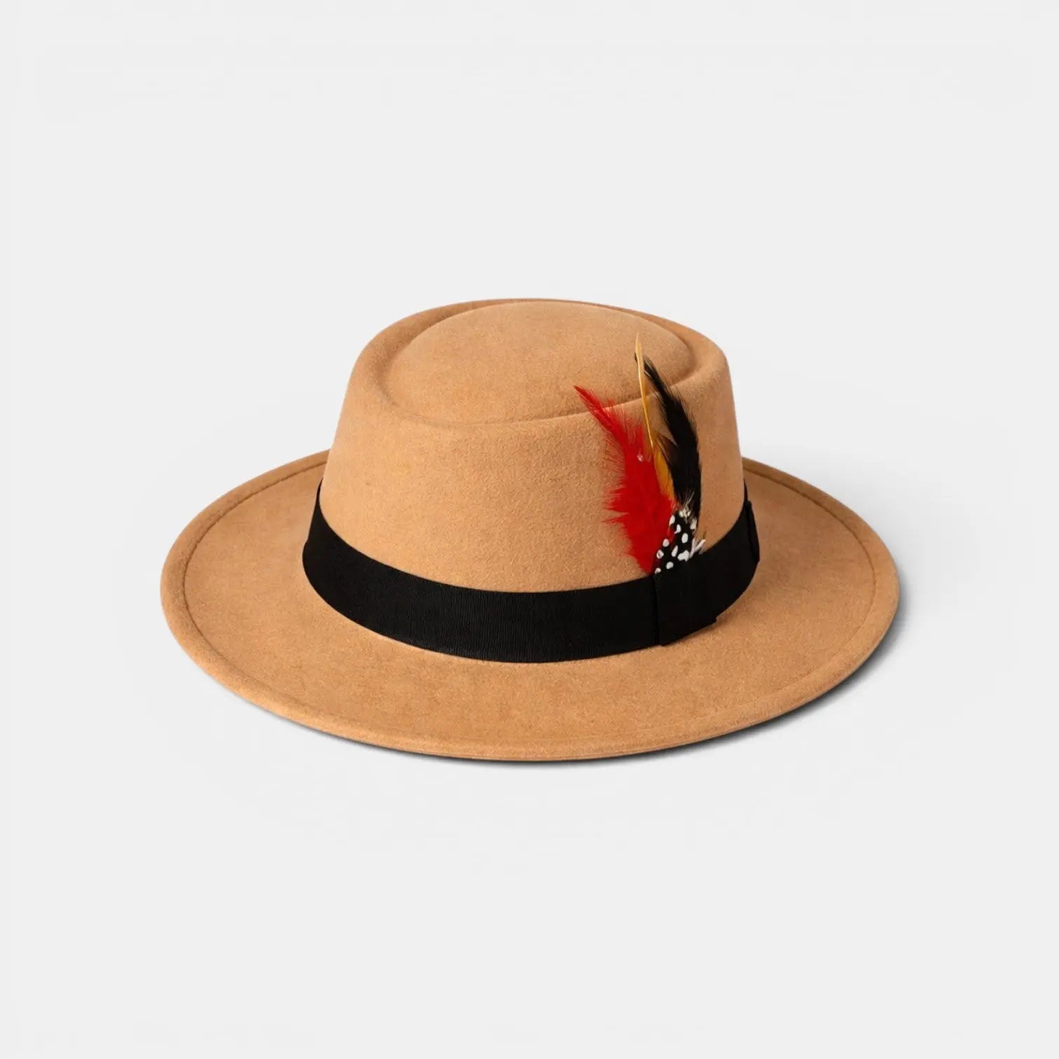 Chapeau Fedora Laine à Plume Unisexe La Boutique du Chapeau