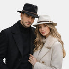 Chapeau Fedora Laine Bord Large Cordon Tressé La Boutique du Chapeau