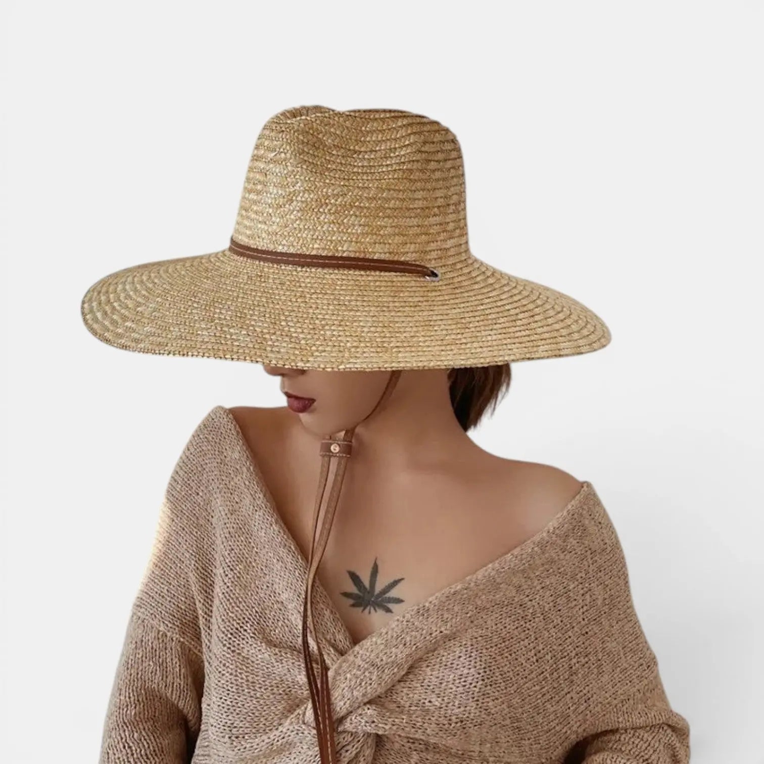 Chapeau Paille Bord Large Fedora Femme La Boutique du Chapeau