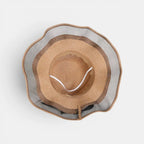 Chapeau Paille Bord Large Voilage Femme La Boutique du Chapeau