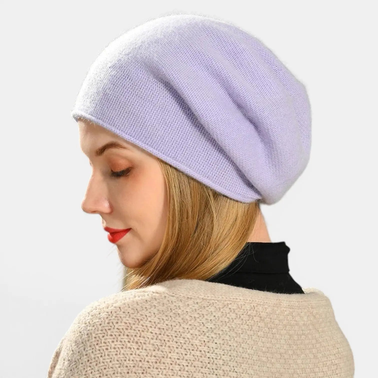 Bonnet Cachemire Slouchy Femme La Boutique du Chapeau