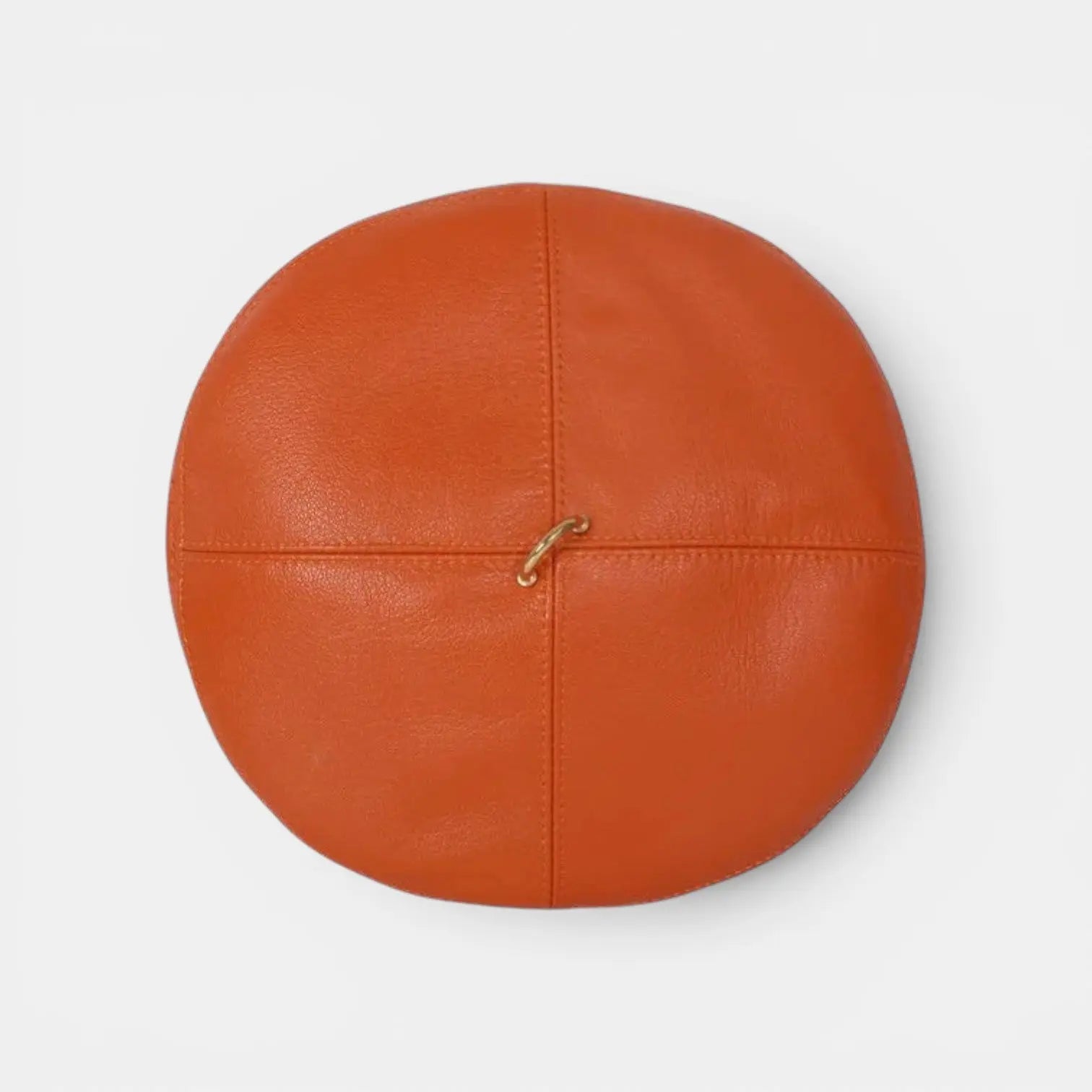 Béret Cuir Véritable Femme