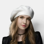 Béret Laine Femme Beige Style Parisien Classique La Boutique du Chapeau