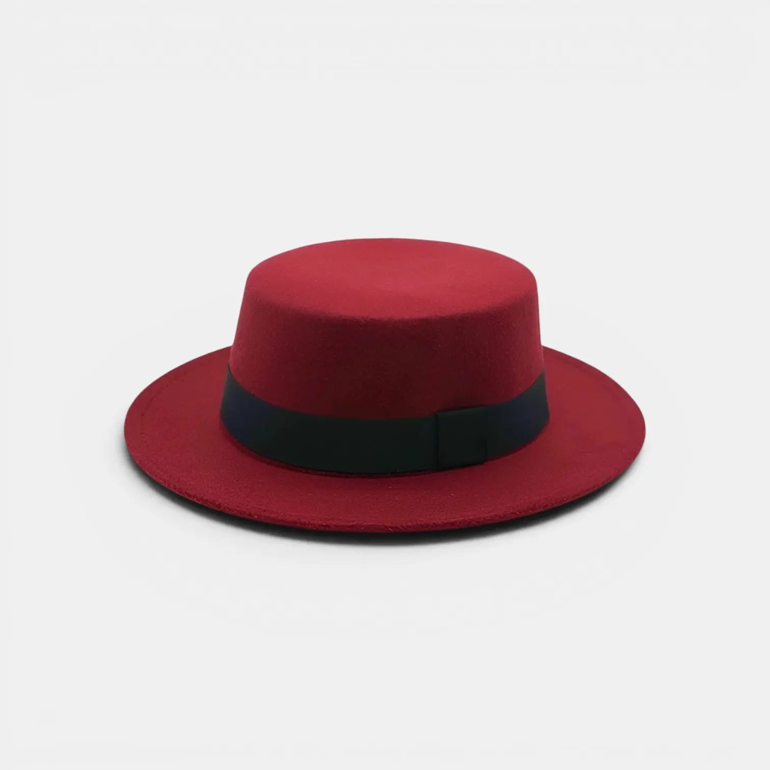 Chapeau Fedora Laine Bord Plat Unisexe La Boutique du Chapeau