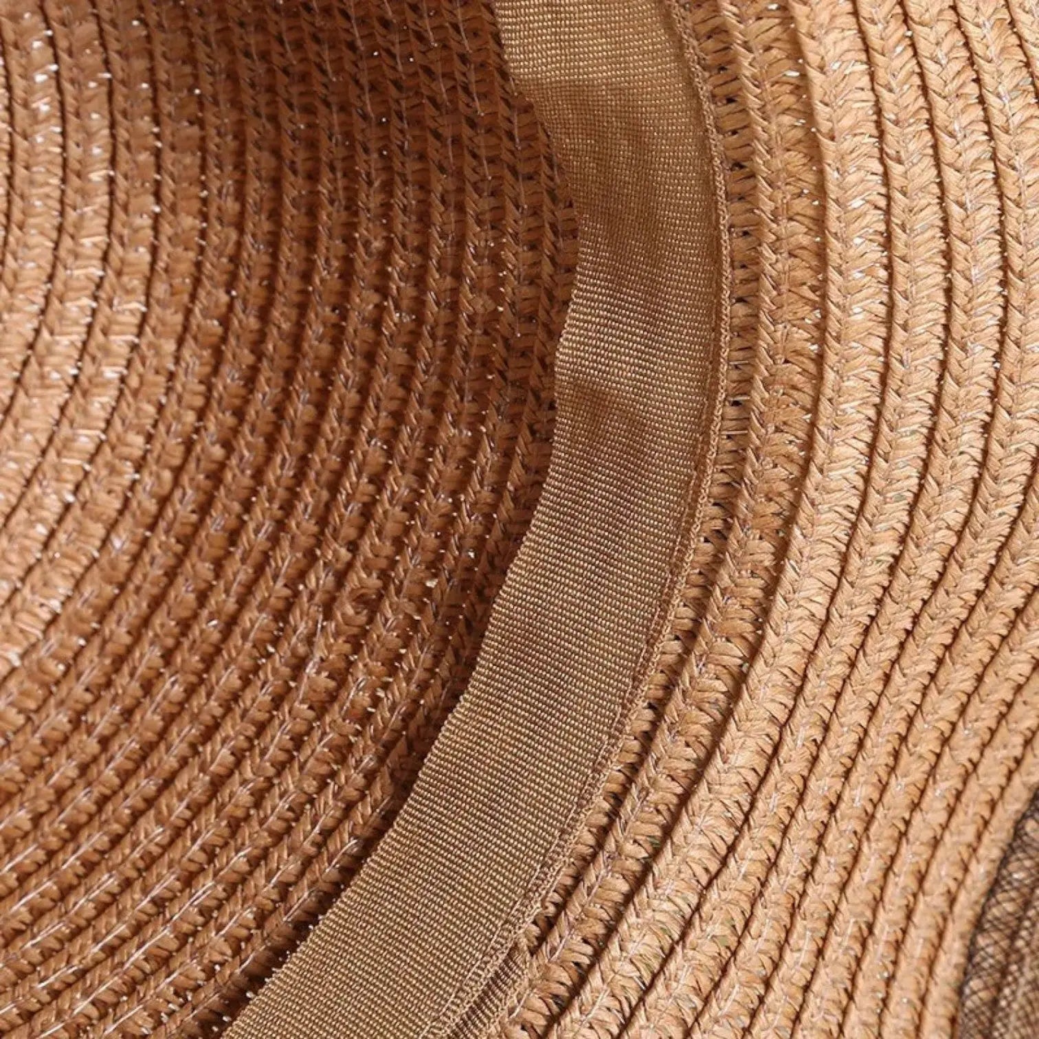 Chapeau Paille Bord Large Voilage Femme La Boutique du Chapeau