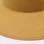 Chapeau Fedora Laine Bord Large Cordon Tressé La Boutique du Chapeau