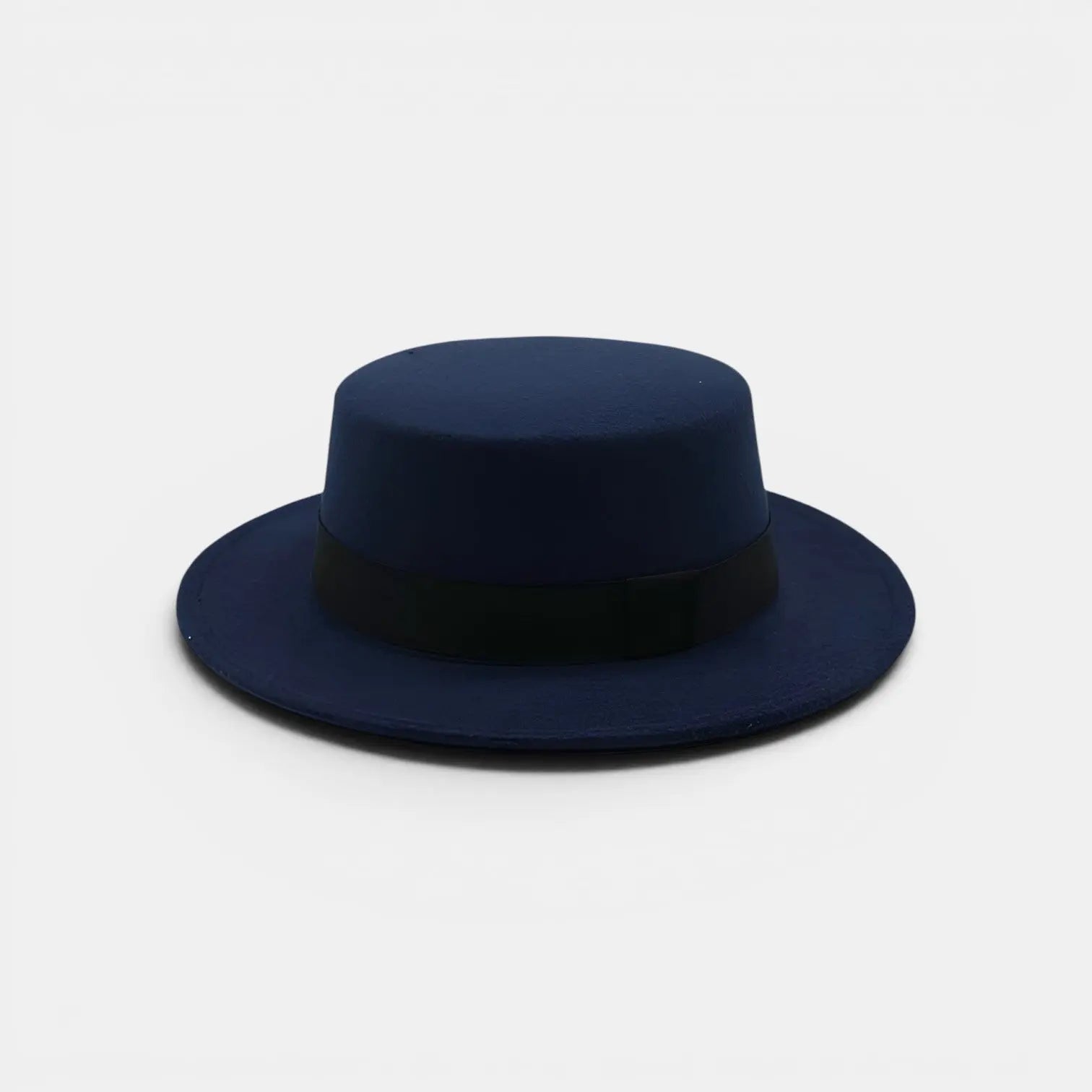 Chapeau Fedora Laine Bord Plat Unisexe La Boutique du Chapeau