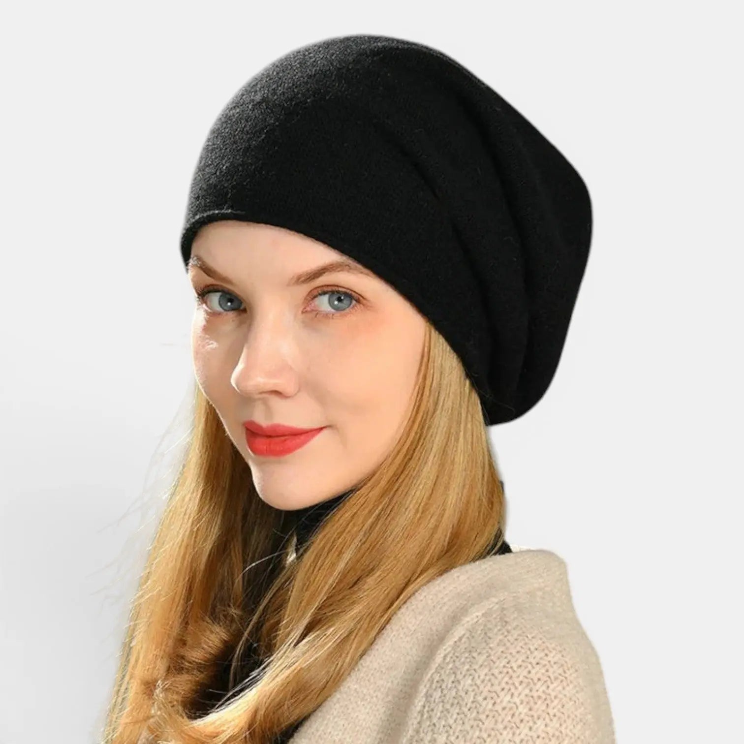 Bonnet Cachemire Slouchy Femme La Boutique du Chapeau