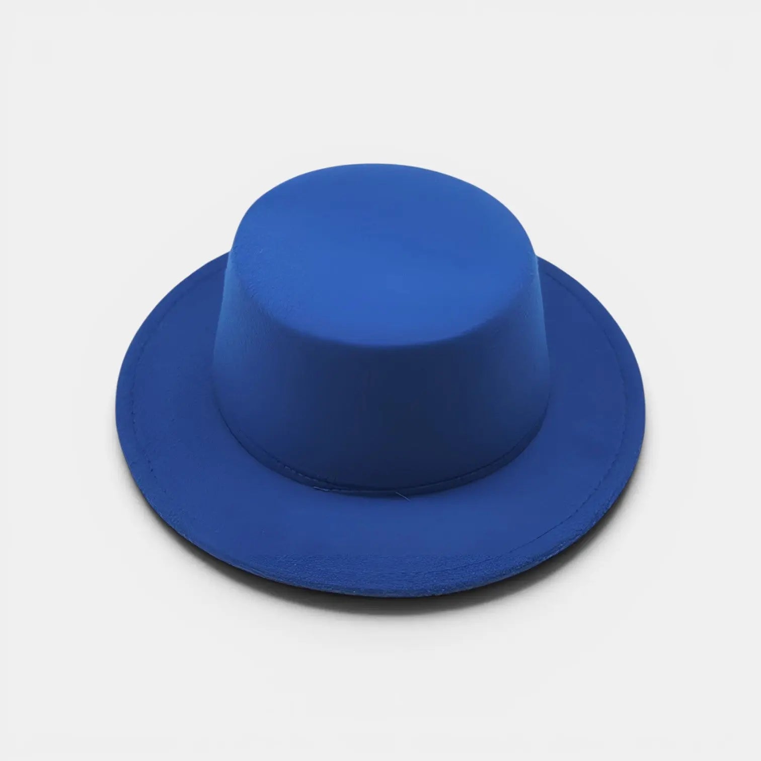 Chapeau Fedora Coton Calotte Ronde Bord Plat Unisexe La Boutique du Chapeau