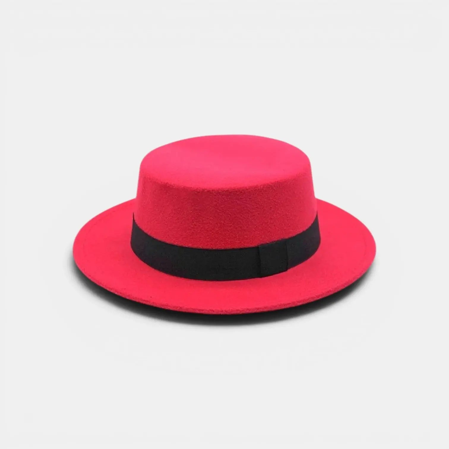 Chapeau Fedora Laine Bord Plat Unisexe La Boutique du Chapeau