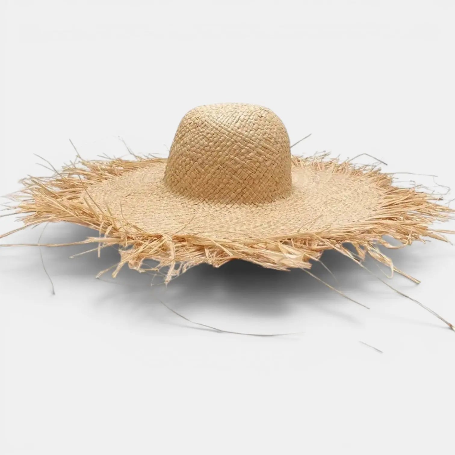 Chapeau Paille Bord Large Franges Femme La Boutique du Chapeau
