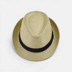 Chapeau Panama Paille Tressée Fedora Unisexe La Boutique du Chapeau