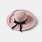 Chapeau Paille Bord Large Pliable Femme Hello Sunshine La Boutique du Chapeau