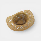 Chapeau Cowboy Paille Ajouré Femme La Boutique du Chapeau