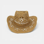 Chapeau Cowboy Paille Ajouré Femme La Boutique du Chapeau