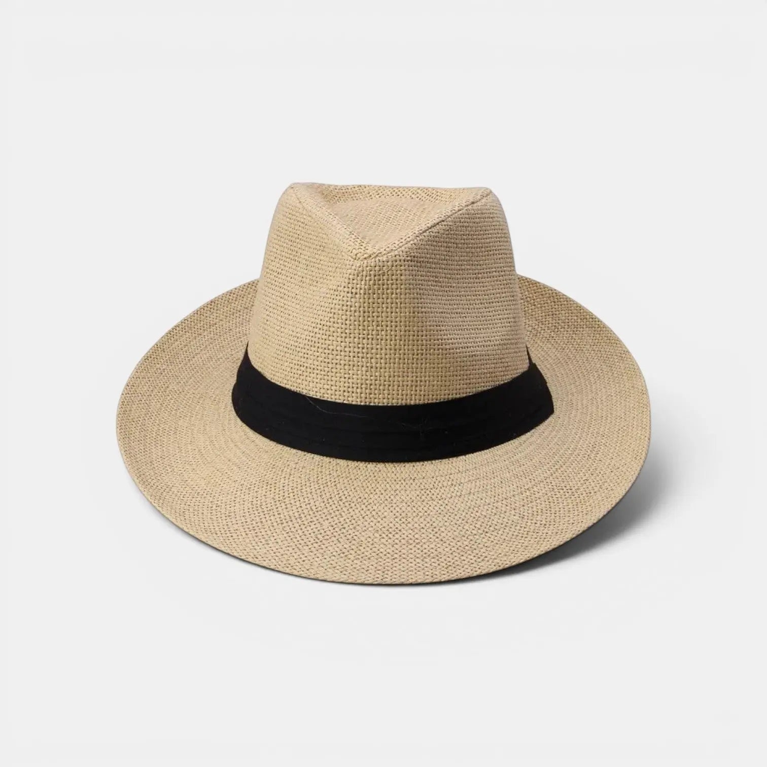 Chapeau Panama Paille Bord Large Unisexe