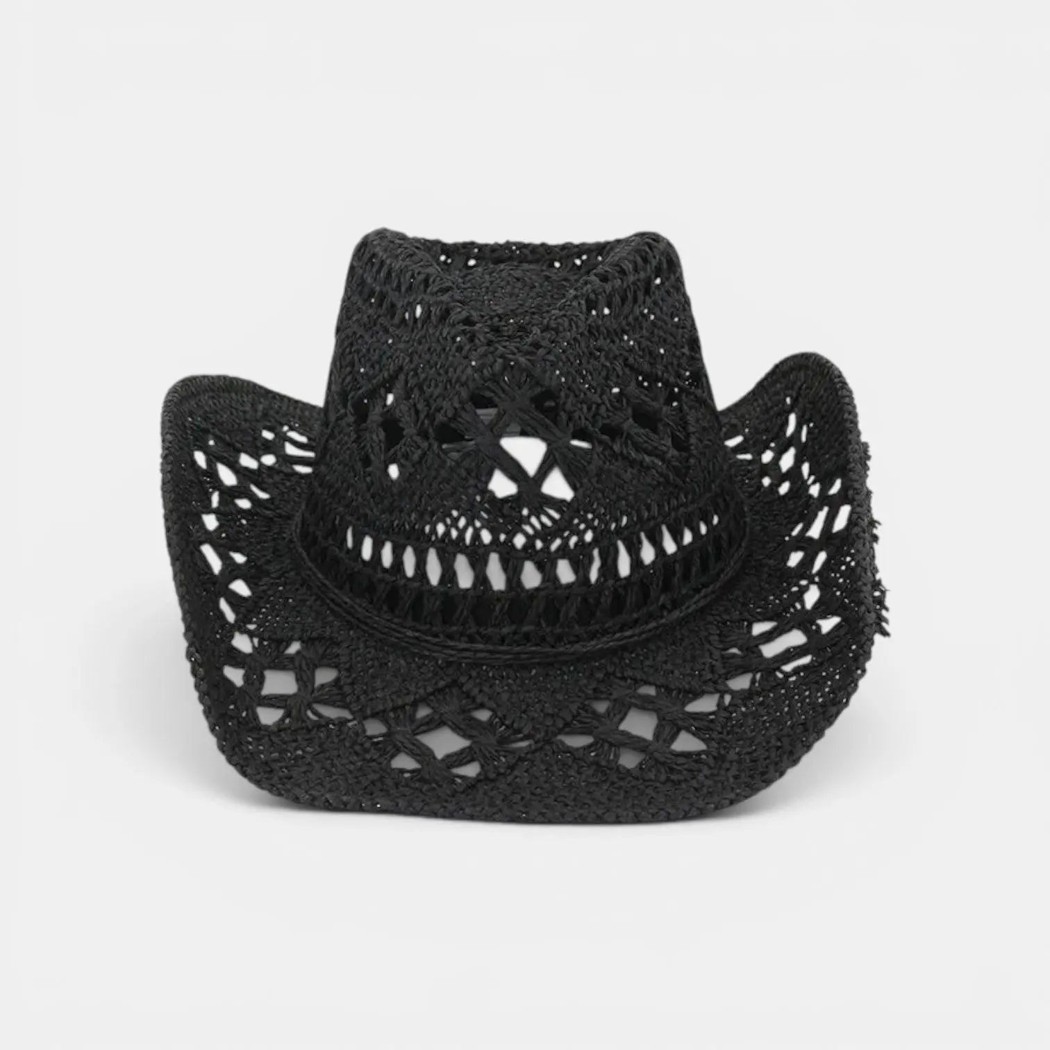 Chapeau Cowboy Paille Ajouré Femme La Boutique du Chapeau