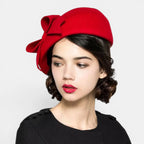 Béret Laine Noeud Femme La Boutique du Chapeau