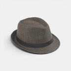 Chapeau Panama Paille Tressée Fedora Unisexe La Boutique du Chapeau