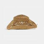 Chapeau Cowboy Paille Ajouré Femme La Boutique du Chapeau