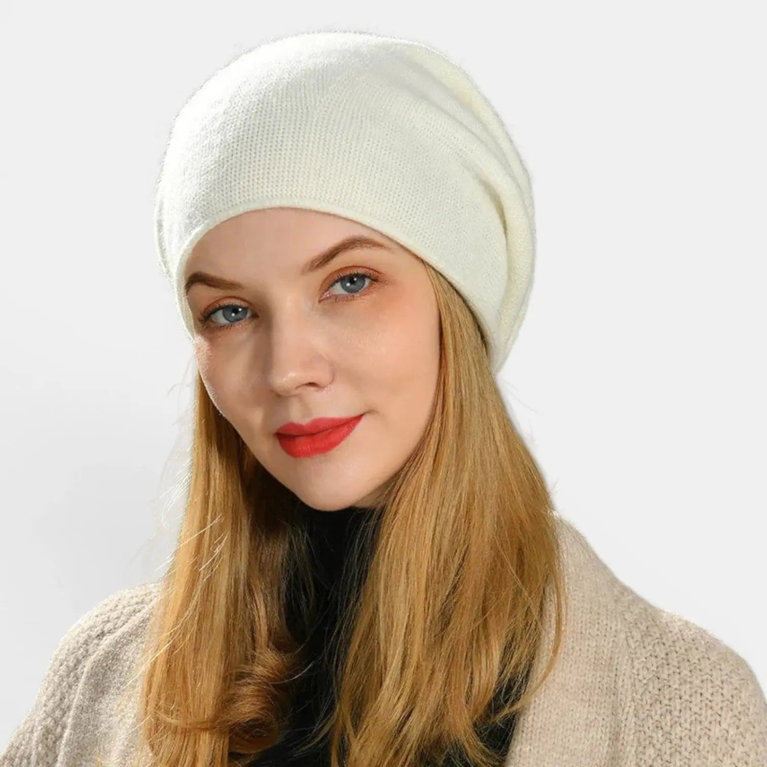 Bonnet Cachemire Slouchy Femme La Boutique du Chapeau