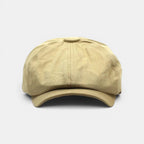 Casquette Gavroche Coton 8 Panneaux Structuré Beige Homme La Boutique du Chapeau