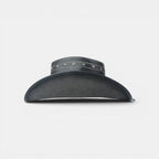 Chapeau Cowboy Cuir Véritable Rivets Crâne Homme La Boutique du Chapeau