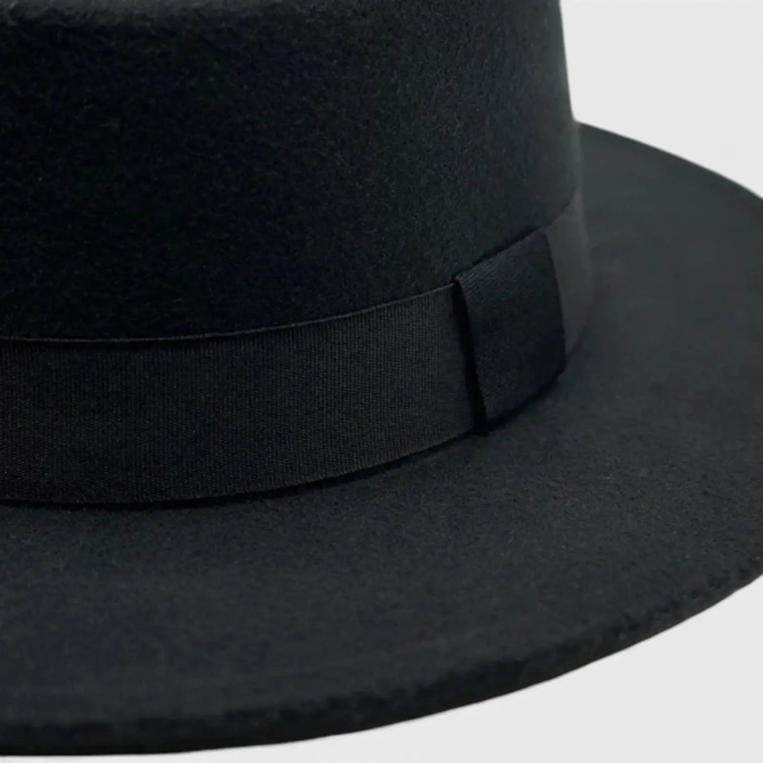 Chapeau Fedora Laine Bord Plat Unisexe La Boutique du Chapeau