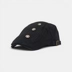Béret Gavroche Coton Broderie Réglable Homme La Boutique du Chapeau