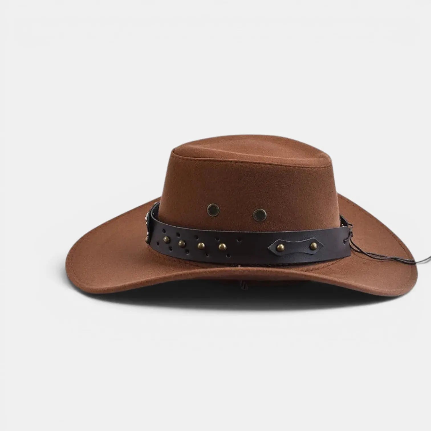 Chapeau Cowboy Feutre Bandeau Clouté Homme