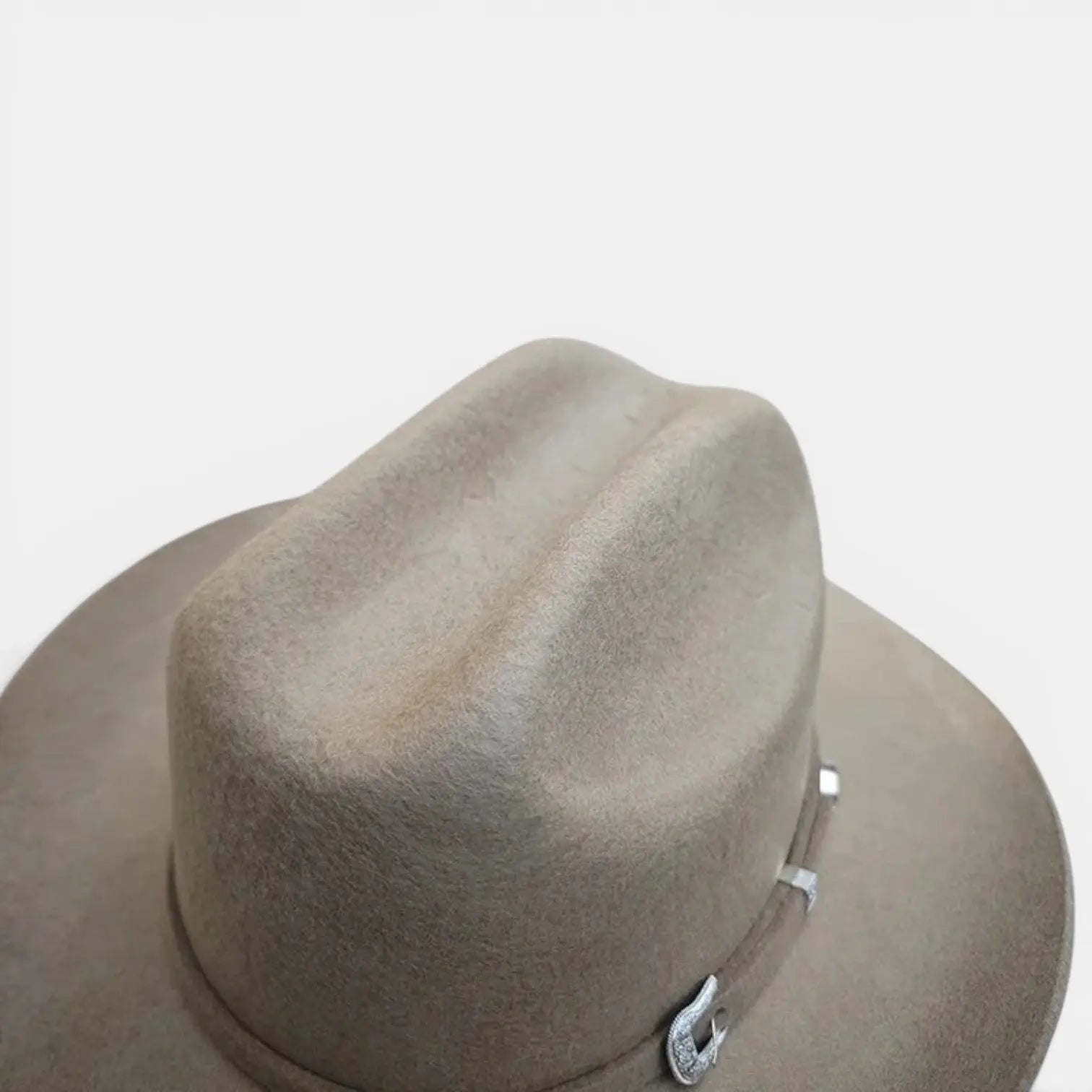Chapeau Cowboy Laine Bord Large Structuré Homme