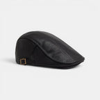 Casquette Gavroche Cuir Ajustable Homme La Boutique du Chapeau