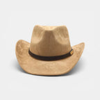 Chapeau Cowboy Suédine Bord Large Unisexe La Boutique du Chapeau