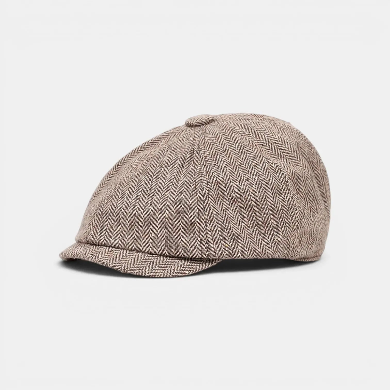 Casquette Gavroche Tweed Homme Rétro Herringbone La Boutique du Chapeau
