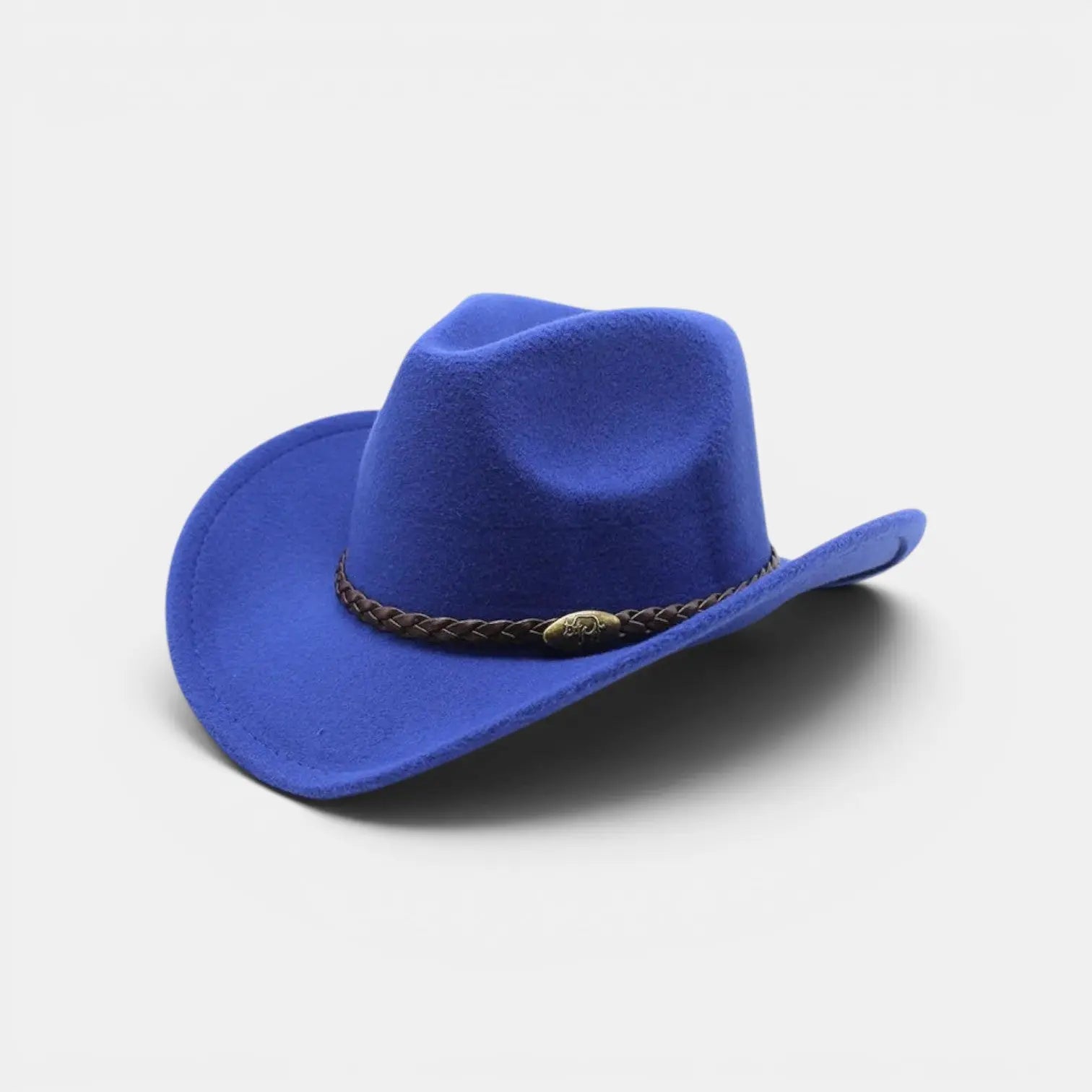 Chapeau Cowboy Feutrine Tressé Homme Femme La Boutique du Chapeau
