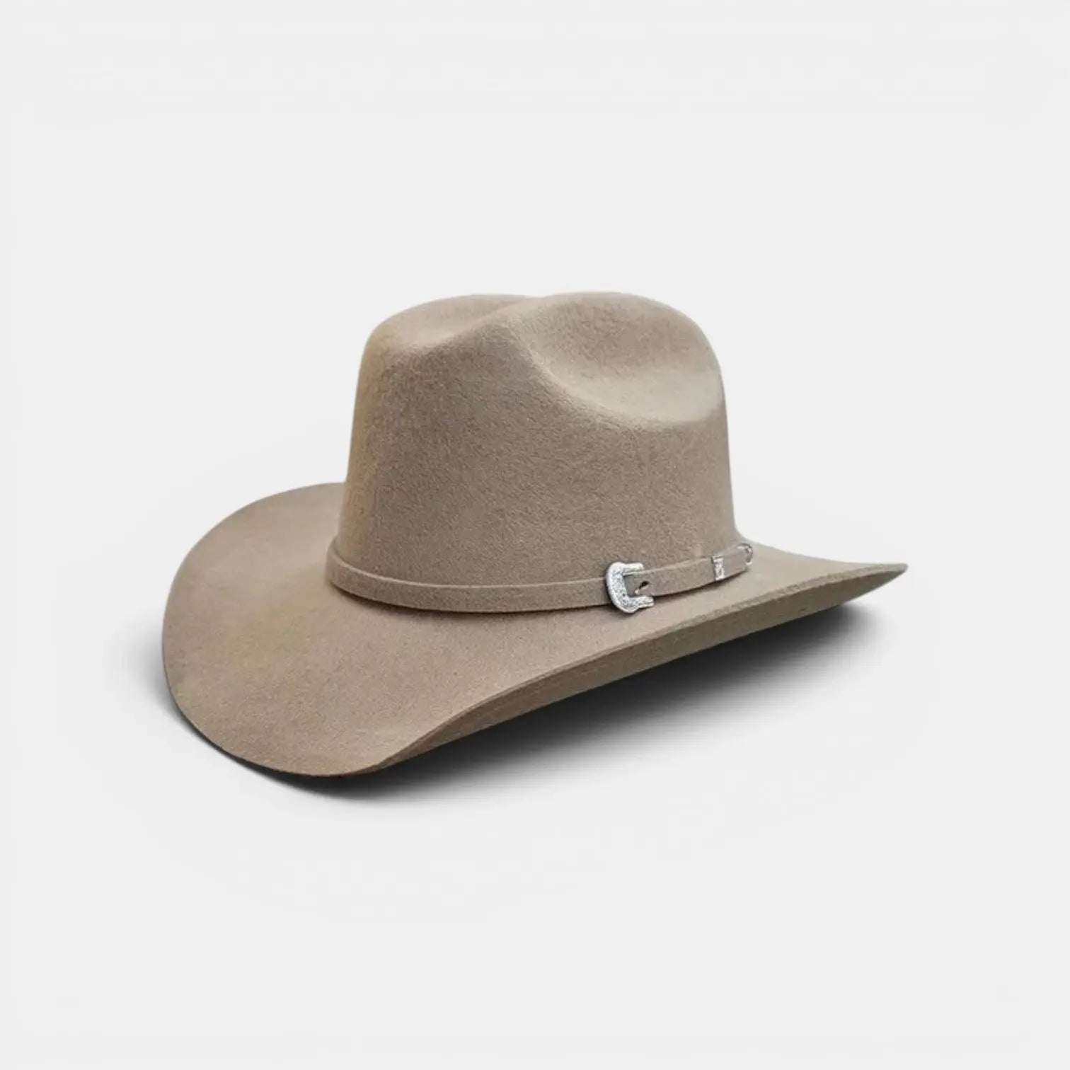 Chapeau Cowboy Laine Bord Large Structuré Homme