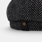Casquette Gavroche Tweed Chevron Homme La Boutique du Chapeau