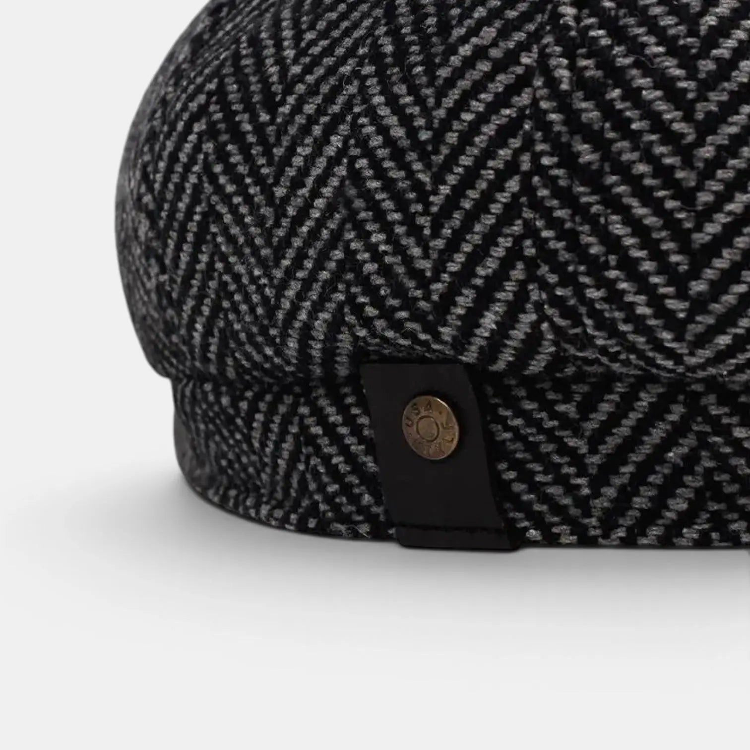 Casquette Gavroche Tweed Chevron Homme La Boutique du Chapeau