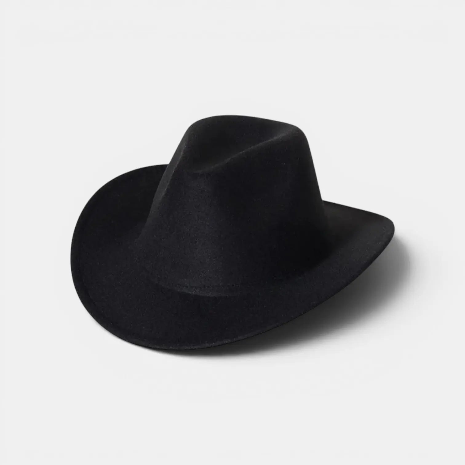 Chapeau Cowboy Feutre Bord Courbe Unisexe La Boutique du Chapeau