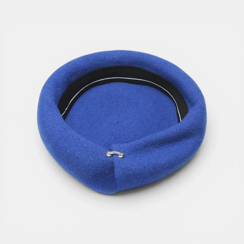 Béret Laine Femme avec Broche Fantaisie La Boutique du Chapeau