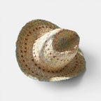 Chapeau Paille Fedora Brodé Femme La Boutique du Chapeau