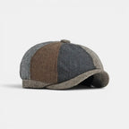 Casquette Gavroche Tweed Patchwork Homme La Boutique du Chapeau